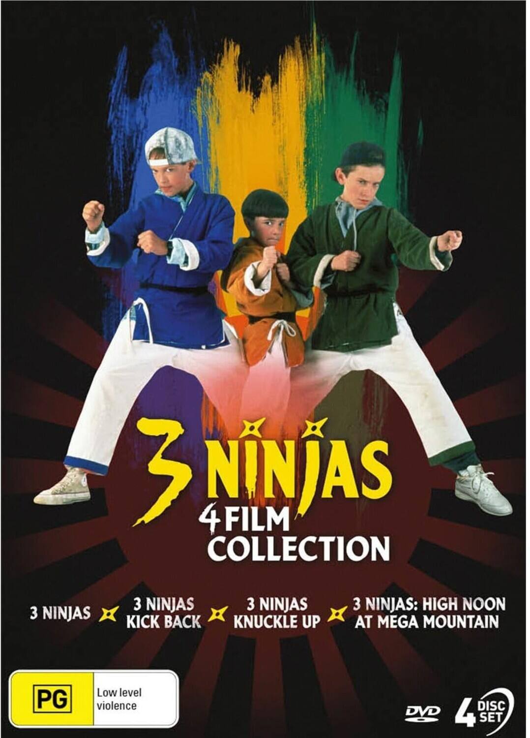 3 Ninjas: 4 Film Collection - DVD