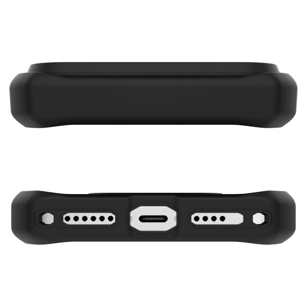 Alt View 4. Itskins - Spectrum_R Silk Case for Apple iPhone 18 Pro / 17 Pro - Black.