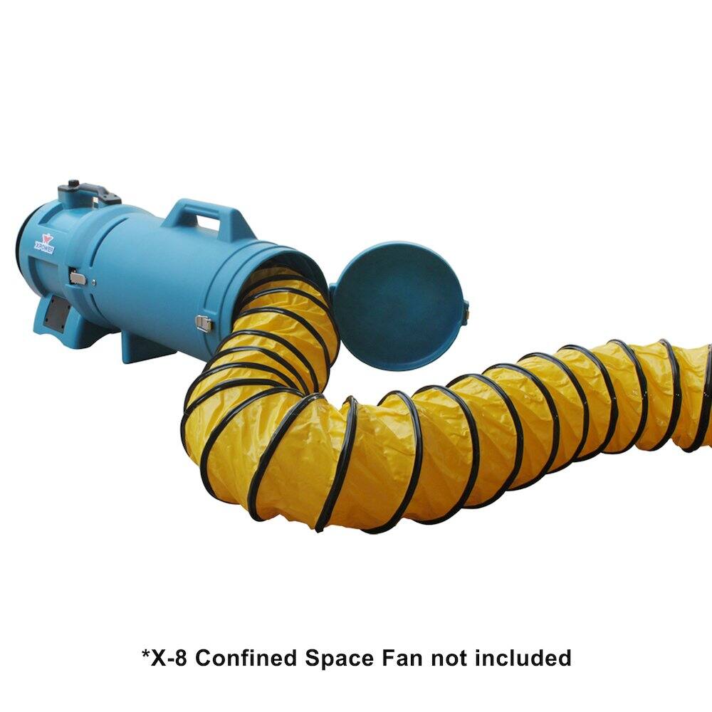 EDIDOR  
*X-8 Confined Space Fan not included