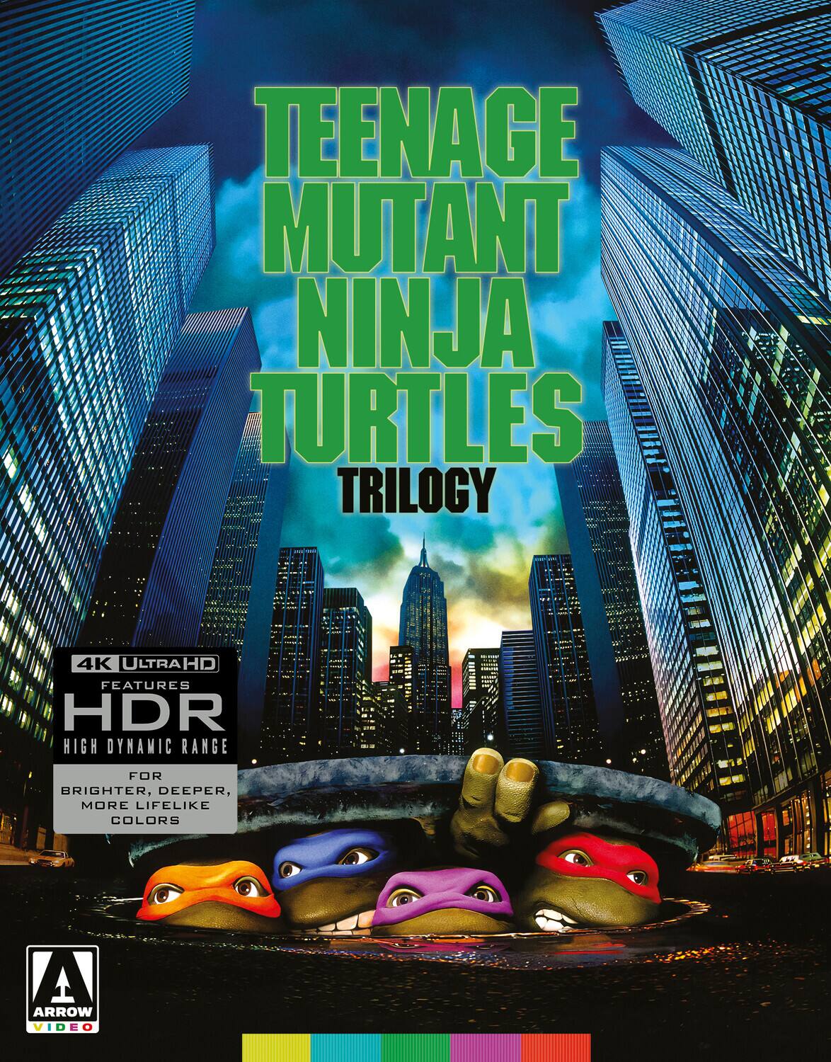Teenage Mutant Ninja Turtles Trilogy   - 4K Blu-Ray [4K Ultra HD Blu-ray]