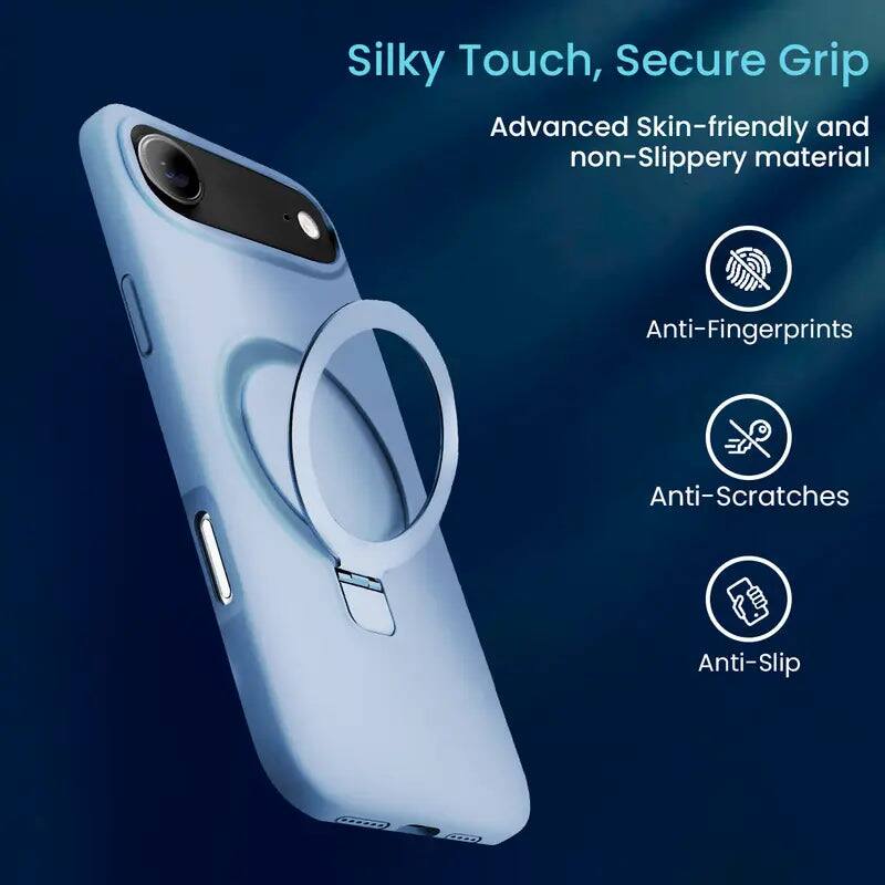 Silky Touch, Secure Grip  
Advanced Skin-friendly and non-Slippery material  
Anti-Fingerprints  
Anti-Scratches  
Anti-Slip
