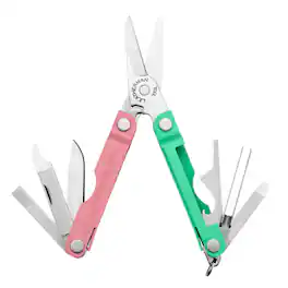 LEATHERMAN - Micra, Keychain Multi-tool with Grooming Tools, Mini Pocketknife for Everyday Carry (EDC) - Bayside