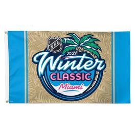 WinCraft - 2026 NHL Winter Classic 3' x 5' Single-Sided Deluxe Flag - Multicolor