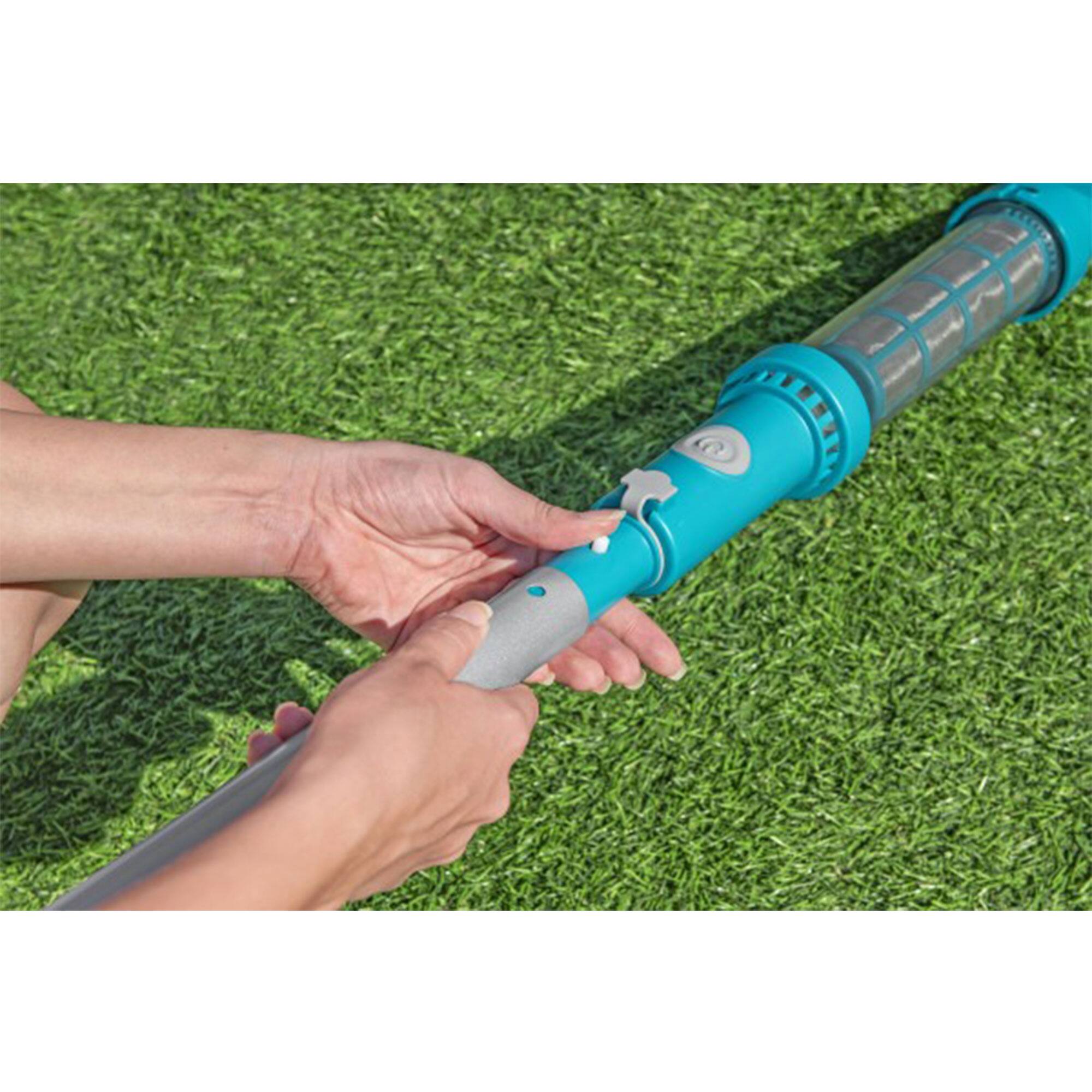 Alt View 10. Bestway - Bestway AquaSurge Swimming Pool Maintenance Accessory Kit with Vacuum & Skimmer - Aqua Blue.