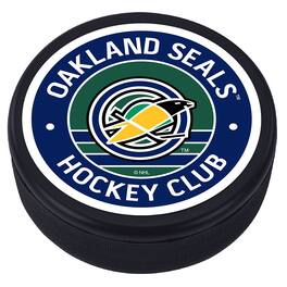 Mustang Drinkware - Oakland Seals Hockey Club Vintage Hockey Puck - Multicolor