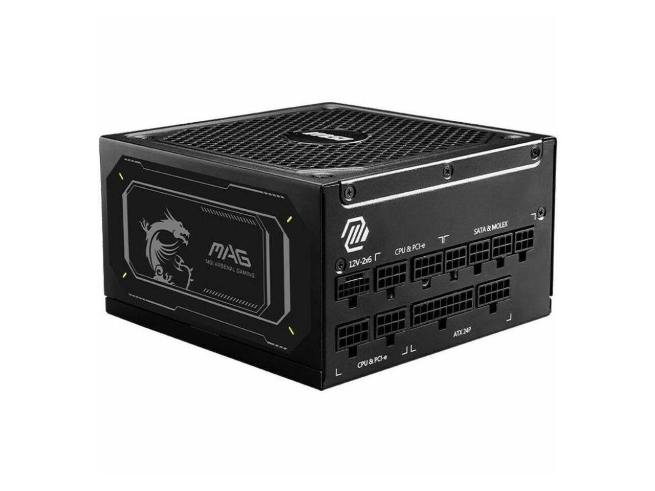 MSI MAG ARBENAL GAMING  
12V-2x6 CPU & PC-e  
T SATA & MOLEX  
7 JL CPU&PC-e  
PO- CPU SAEXT