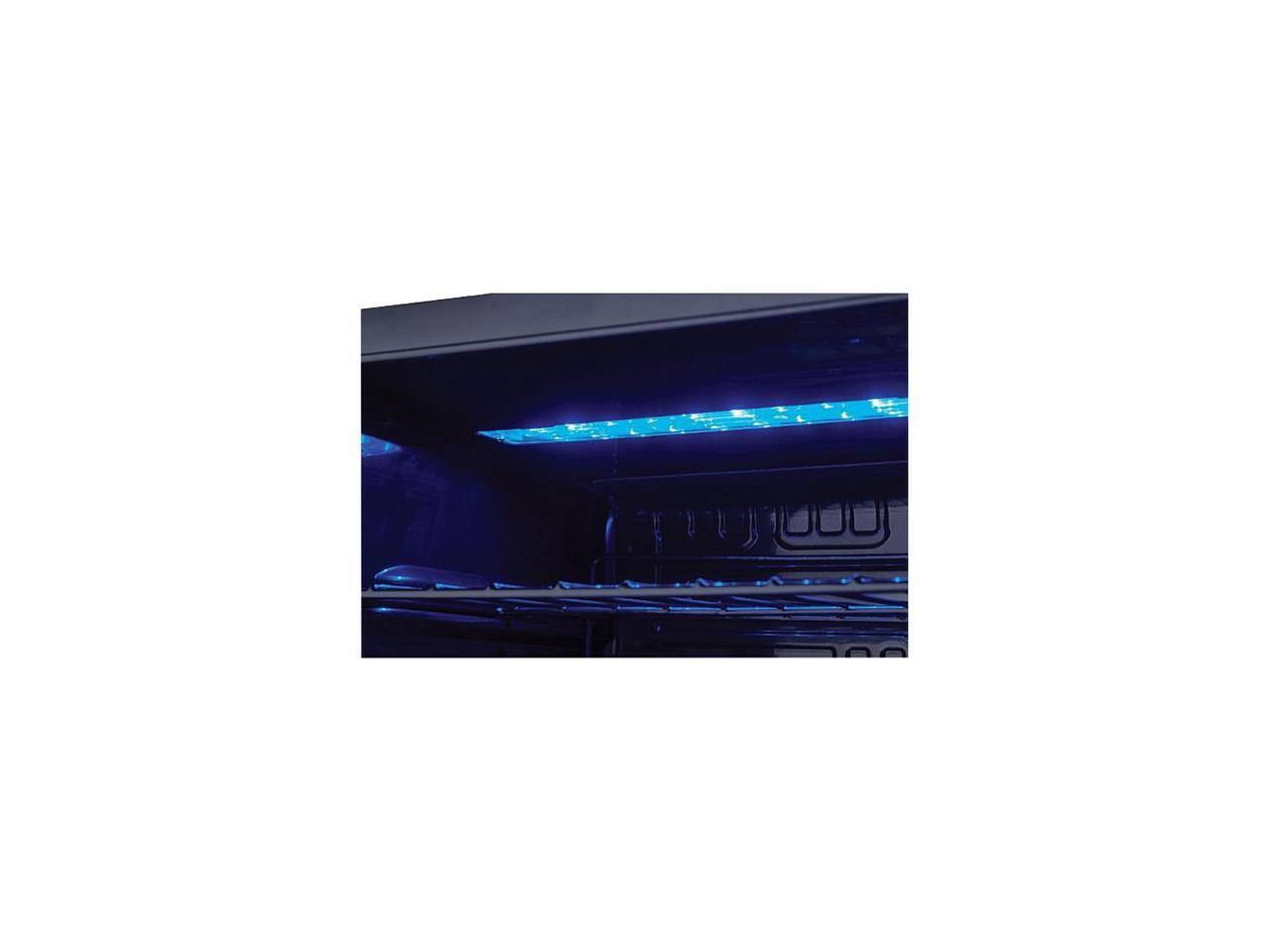 Alt View 3. Danby - Danby DWC350BLP 36 Bottle Compact LED Light Refrigerator Wine Cooler, Platinum - Platinum.