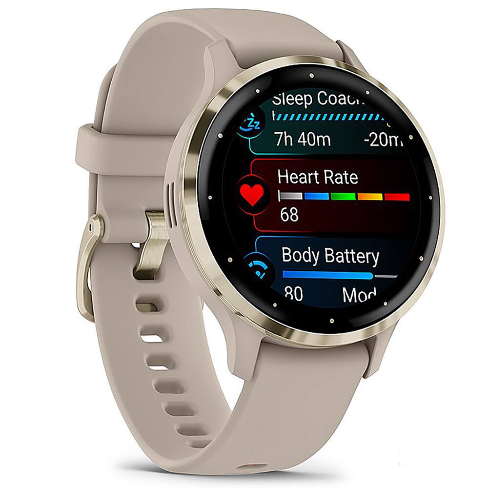 Sleep Coach  
7h 40m  
-20m  

Heart Rate  
68  

Body Battery  
80  

Mon