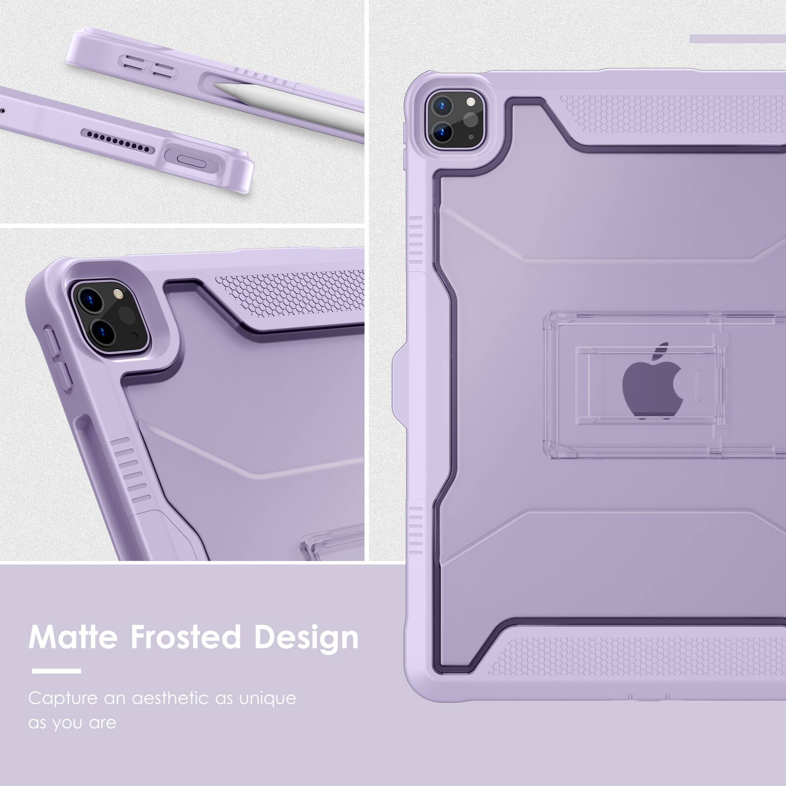 Matte Frosted Design  
Capture an aesthetic as unique as you are