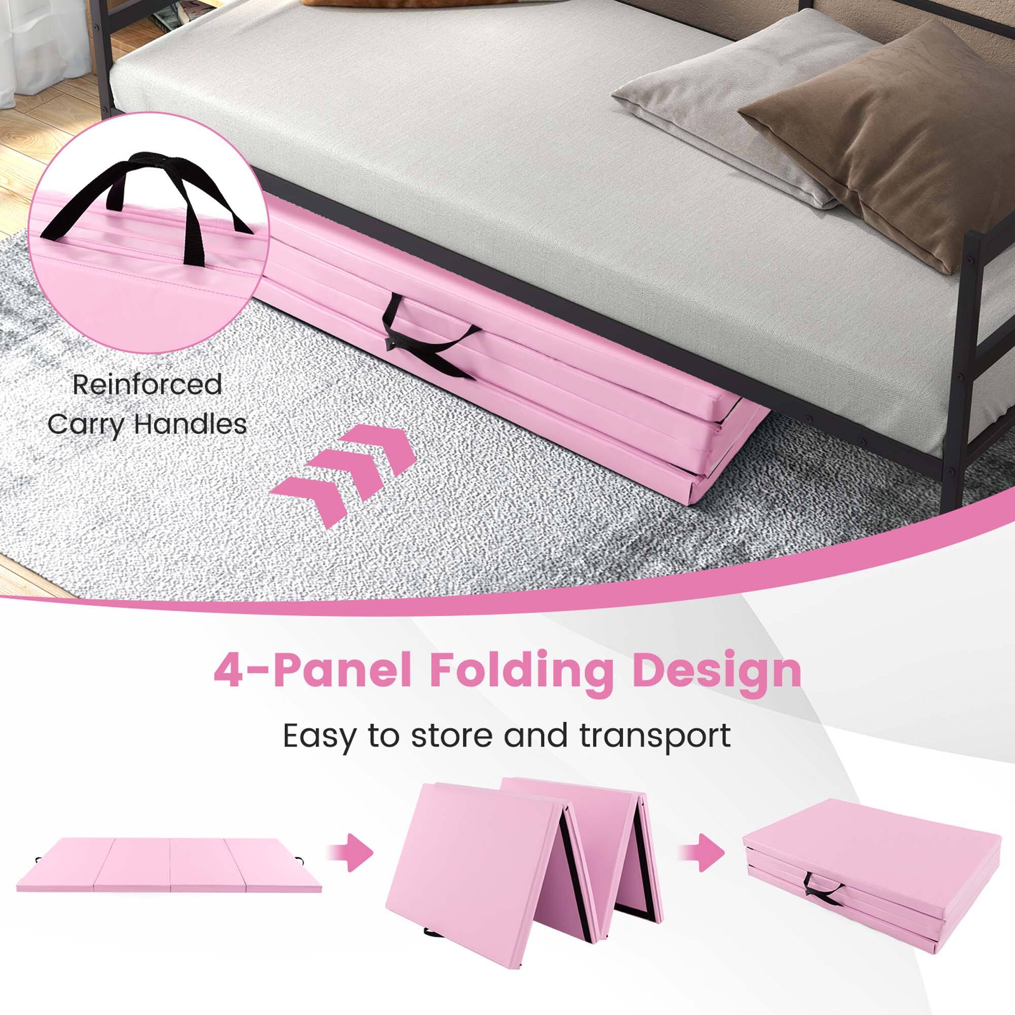 Reinforced Carry Handles

4-Panel Folding Design

Easy to store and transport