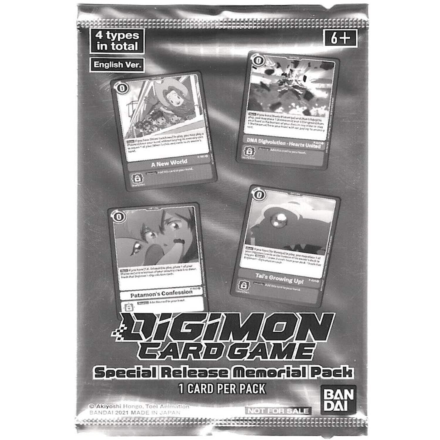 BANDAI NAMCO Entertainment - Digimon TCG: Special Release Memorial Pack - 1 Pack price history on PriceWatchPro