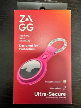 ZAGG - AirTag Key Ring MEGANTA - Magenta
