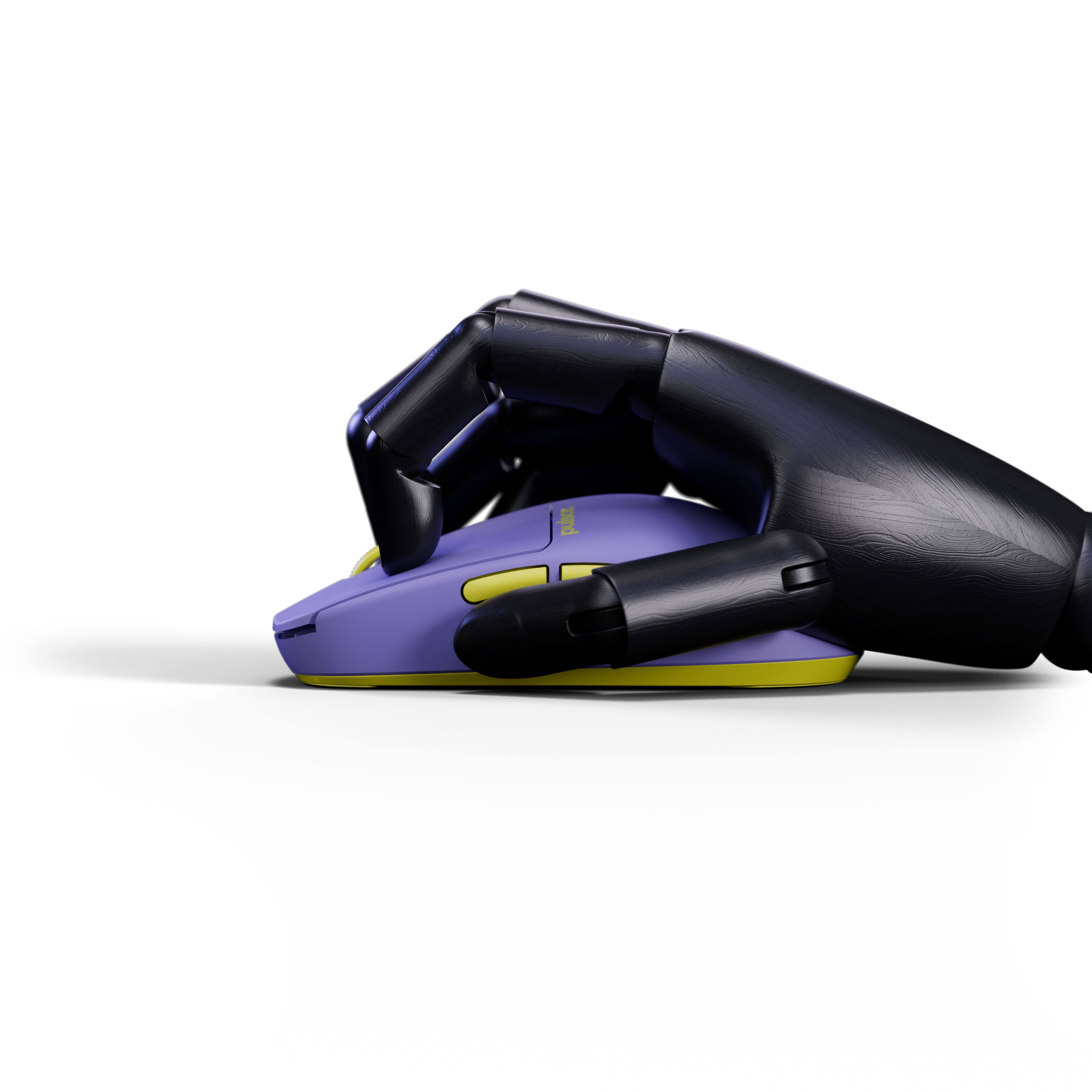Alt View 3. Pulsar - X2 CRAZYLIGHT Mini Wireless Gaming Mouse - LA Limited Edition - Purple.