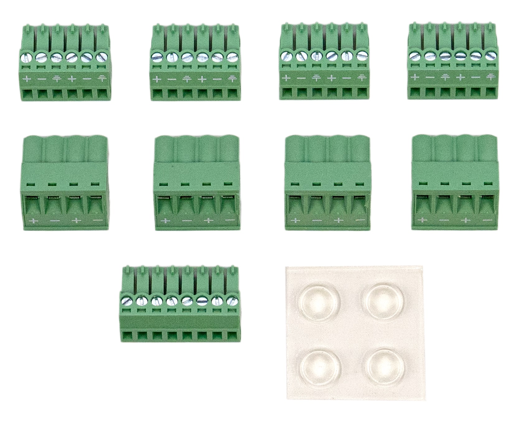 Sonance - POWERZONE CONNECT REPLACEMENT ACCESSORY KIT – for Blaze Audio PowerZone Connect 8-channel, 1U amplifiers (Each) - Black