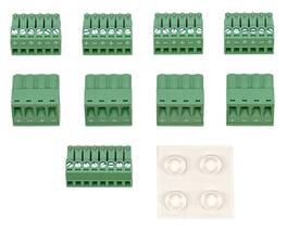 Sonance - POWERZONE CONNECT REPLACEMENT ACCESSORY KIT – for Blaze Audio PowerZone Connect 8-channel, 1U amplifiers (Each) - Black