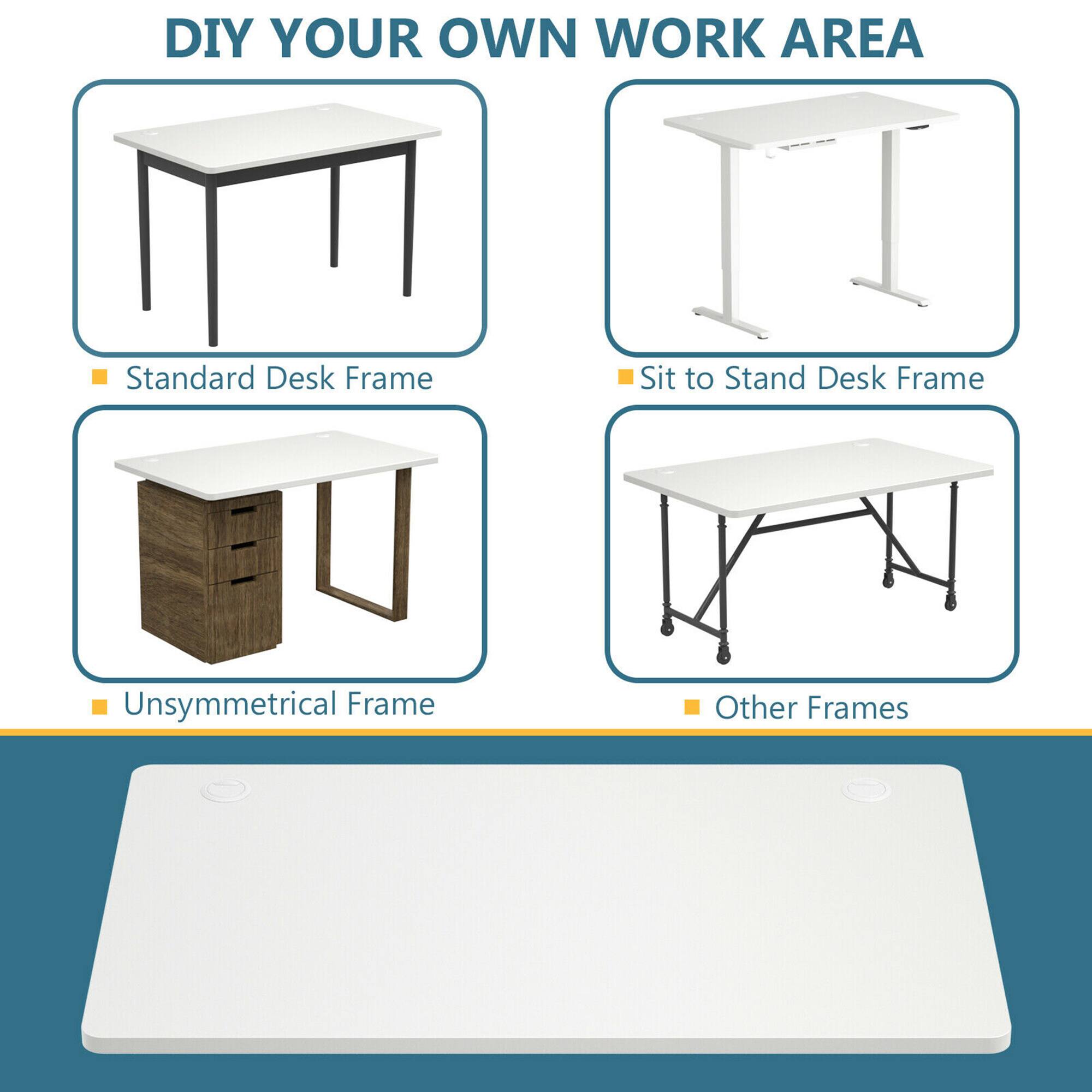 DIY YOUR OWN WORK AREA
Standard Desk Frame
Sit to Stand Desk Frame
Unsymmetrical Frame
Other Frames