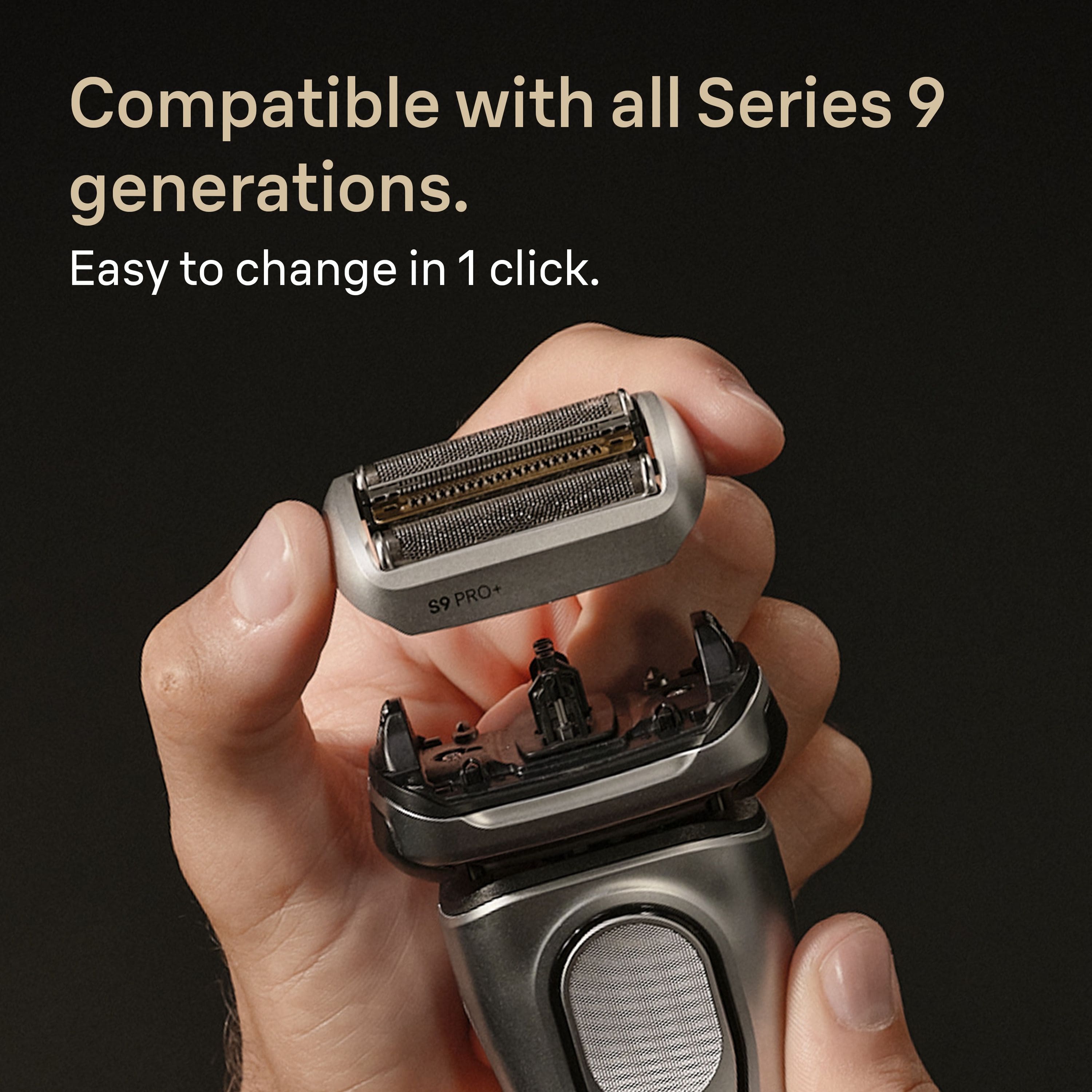 Braun - Series 9 PRO+ Mens Electric Shaver Head Replacement
