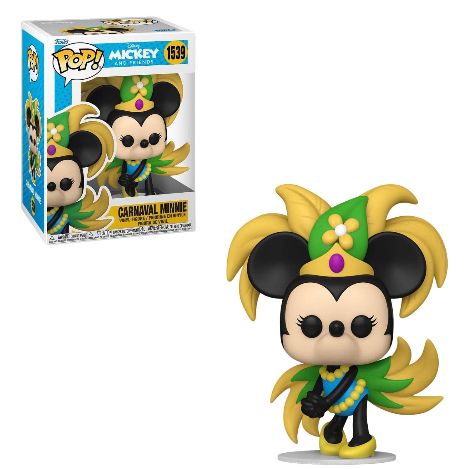 Funko Pop! Mickey and Friends - Carnaval Minnie - Multicolor