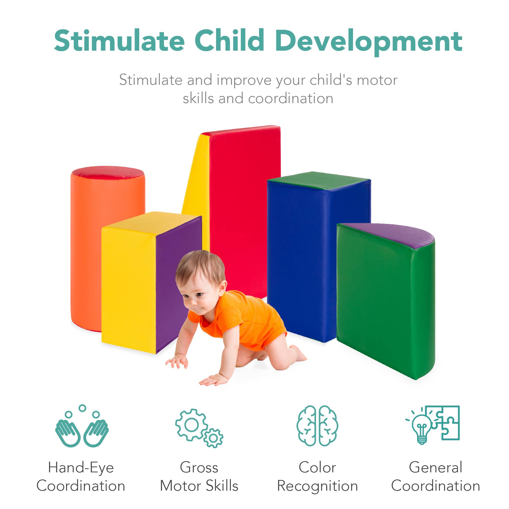 Stimulate Child Development

Stimulate and improve your child's motor skills and coordination

- Hand-Eye Coordination
- Gross Motor Skills
- Color Recognition
- General Coordination