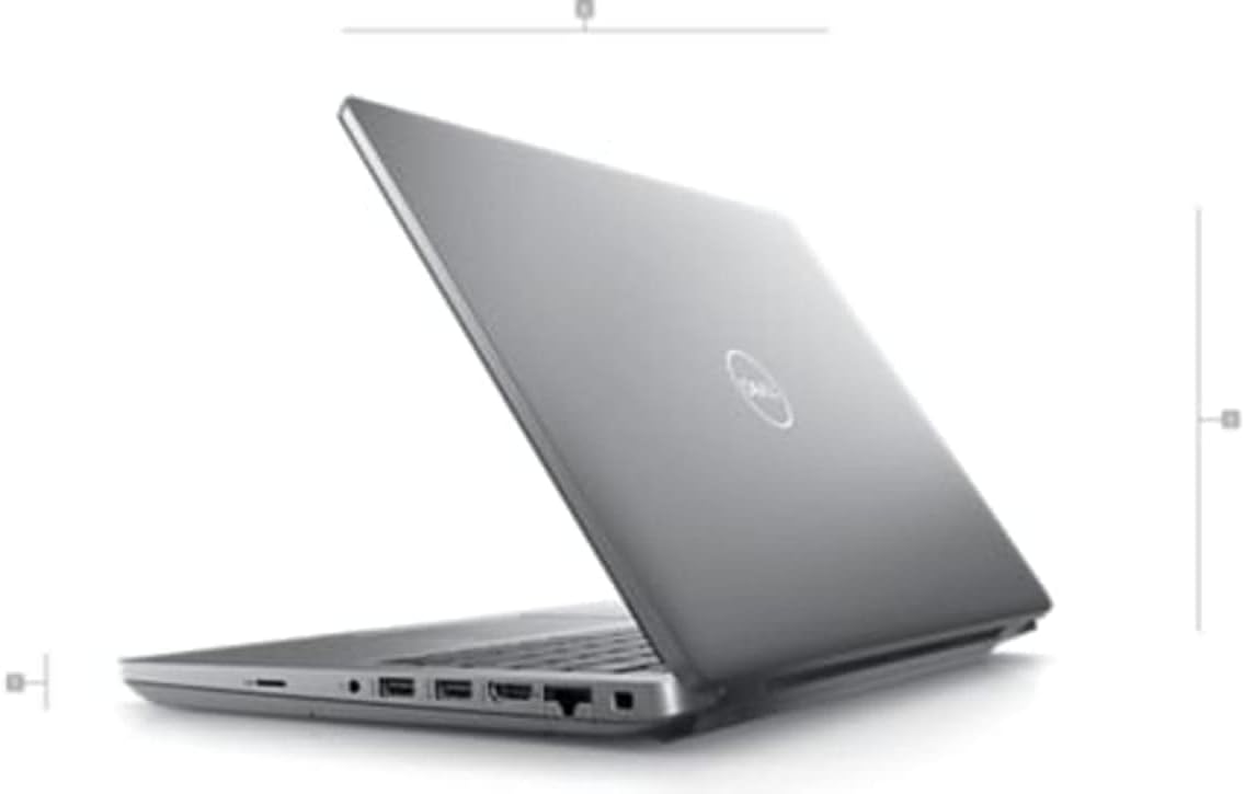 Angle. Dell - Dell Precision 3470 14" Touchscreen Intel Core i5-1250p @ 4.40GHz 16GB RAM 256GB SSD Windows 11 Pro.