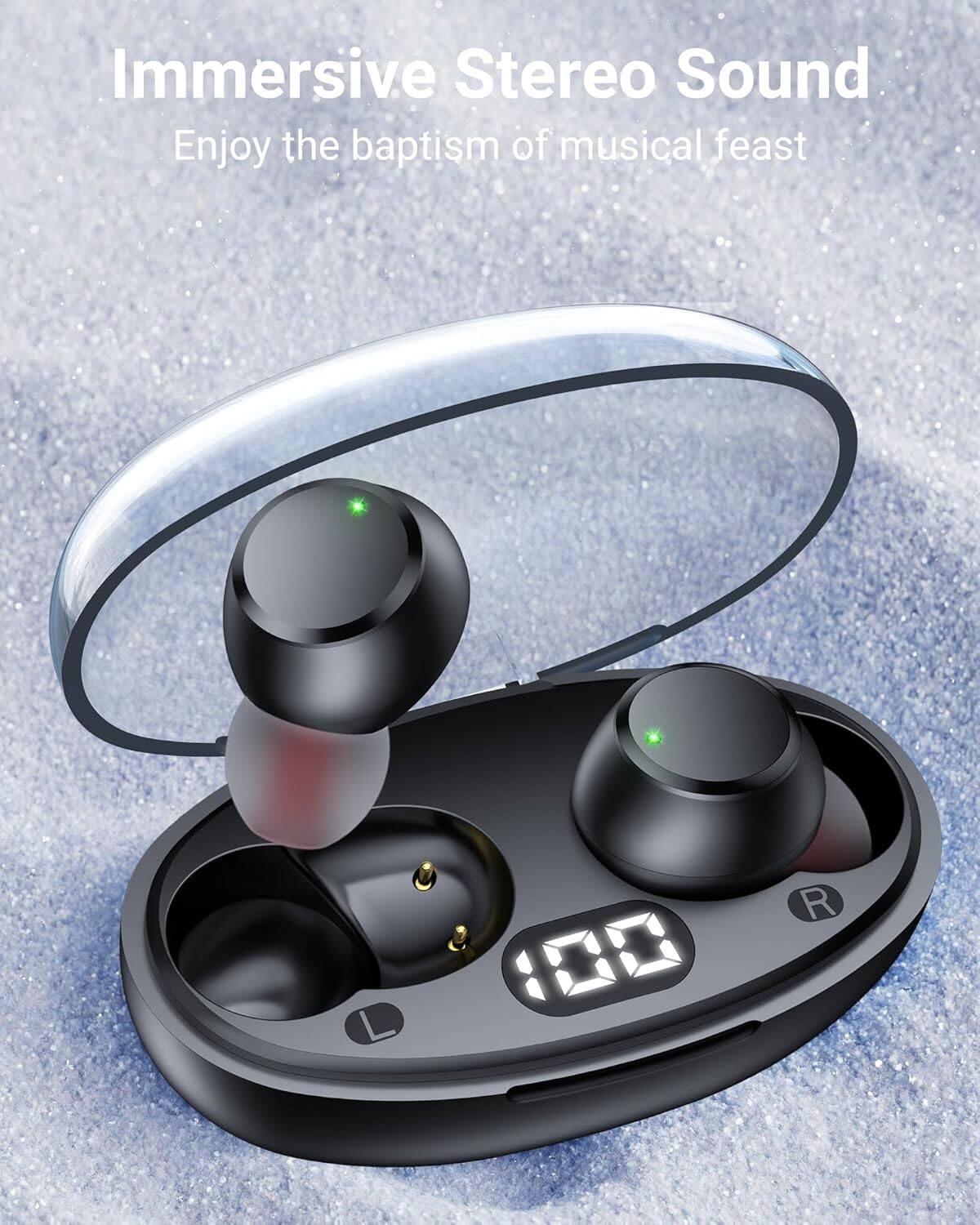 Immersive Stereo Sound  
Enjoy the baptism of musical feast