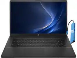 HP - 17 17.3'' FHD Business Laptop - Intel Core 7 150U - 8GB Memory - 512GB SSD - Narrow Bezel - Numeric Keypad - Fast Charge - Black