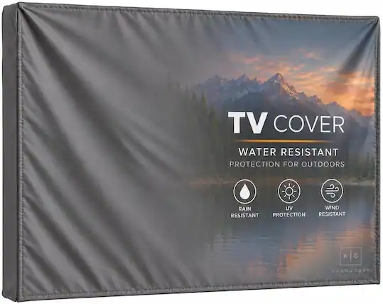 TV COVER
WATER RESISTANT
PROTECTION FOR OUTDOORS
RAIN RESISTANT
UV PROTECTION
WIND RESISTANT
K
G
KHOMO GEAR