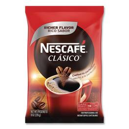 Nescafé - 8 oz Pouch Clasico Dark Roast Instant Coffee