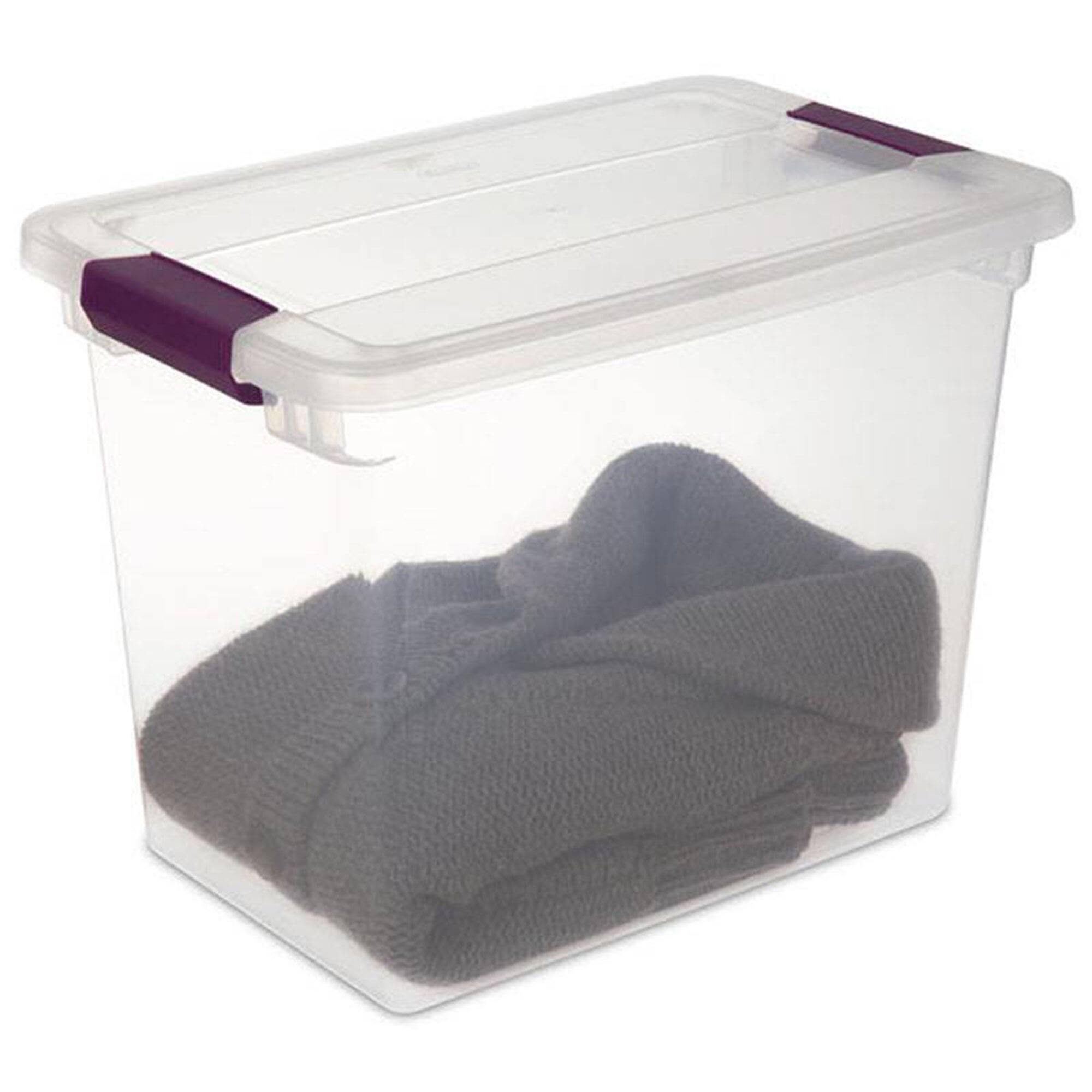 Alt View 2. Sterilite - Sterilite 27 Qt Storage Container, 6 Pack, & 15 Qt Storage Container, 12 Pack.