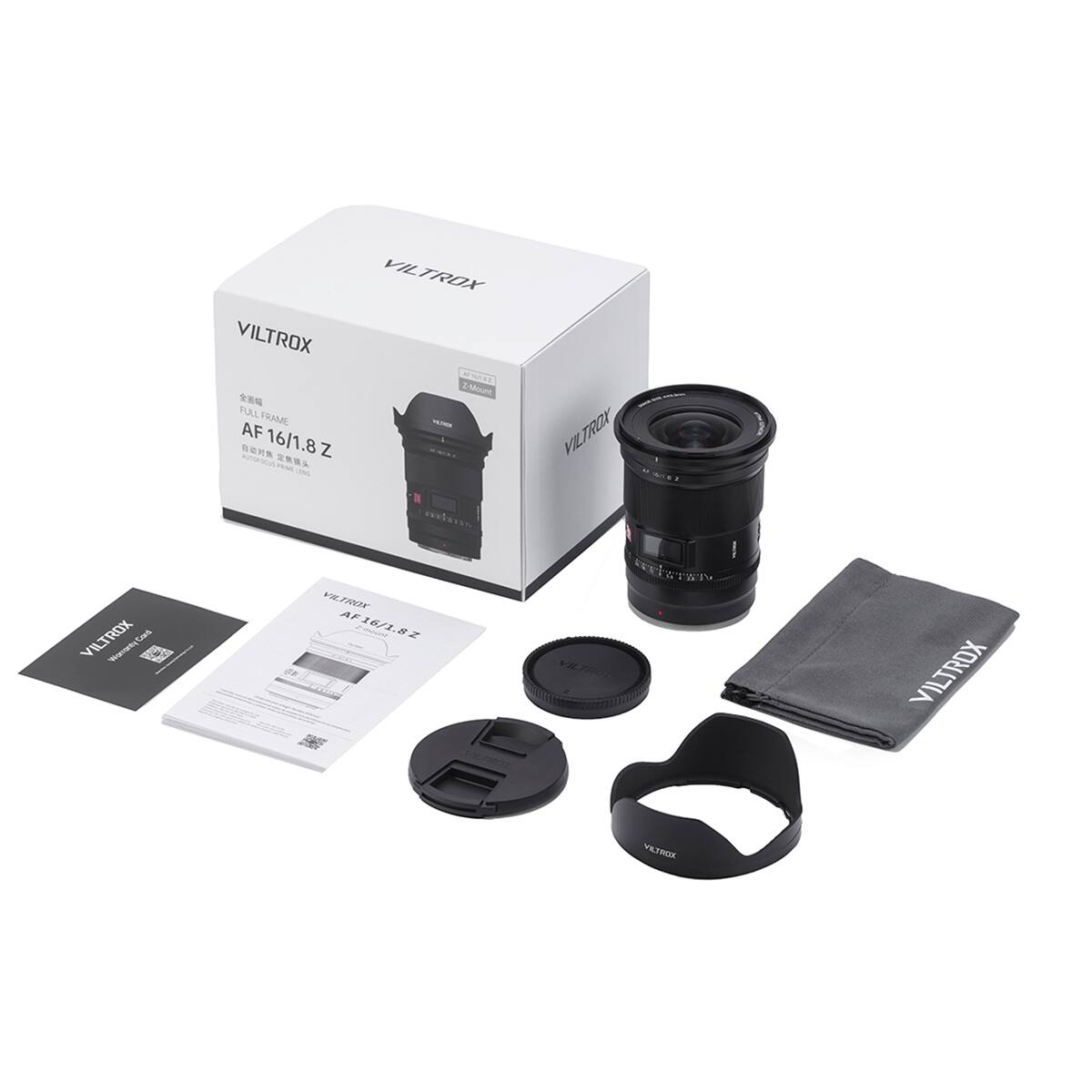 VILTROX  
FULL FRAME  
AF 16/1.8 Z  
24mm