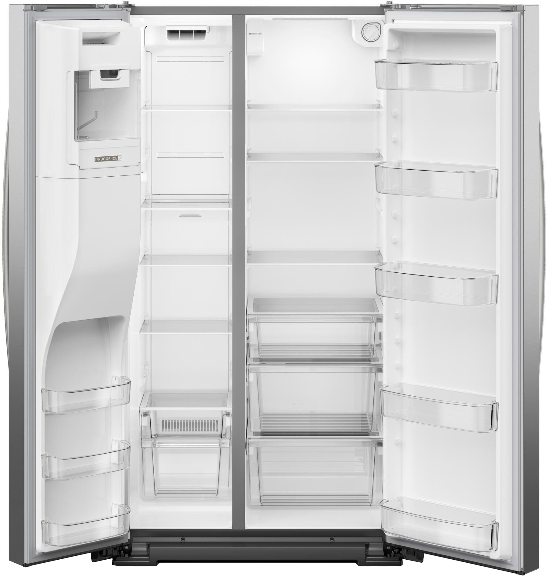 Whirlpool 21 Cu. Ft. Side by Side Counter Depth Refrigerator