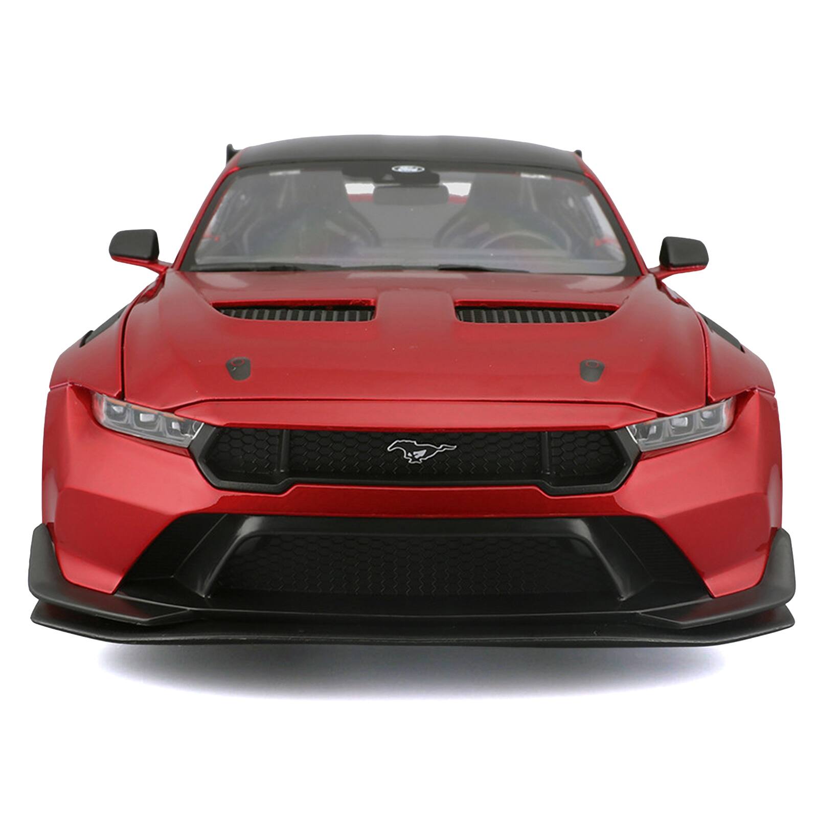 Alt View 3. Maisto - 2025 Ford Mustang GTD Red Metallic with Black Top "Special Edition" Series 1/18 Diecast Model Car by Maisto.