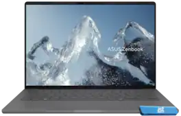 ASUS - Zenbook 14 14" FHD+ OLED Laptop - Copilot+ PC - Snapdragon X with 32GB RAM - 1TB SSD - Backlit - Long Battery Life - Gray