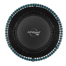 JumpSport - 350 Pro Fitness 39 Inch Cardio Workout Indoor Trampoline, /Black - Teal