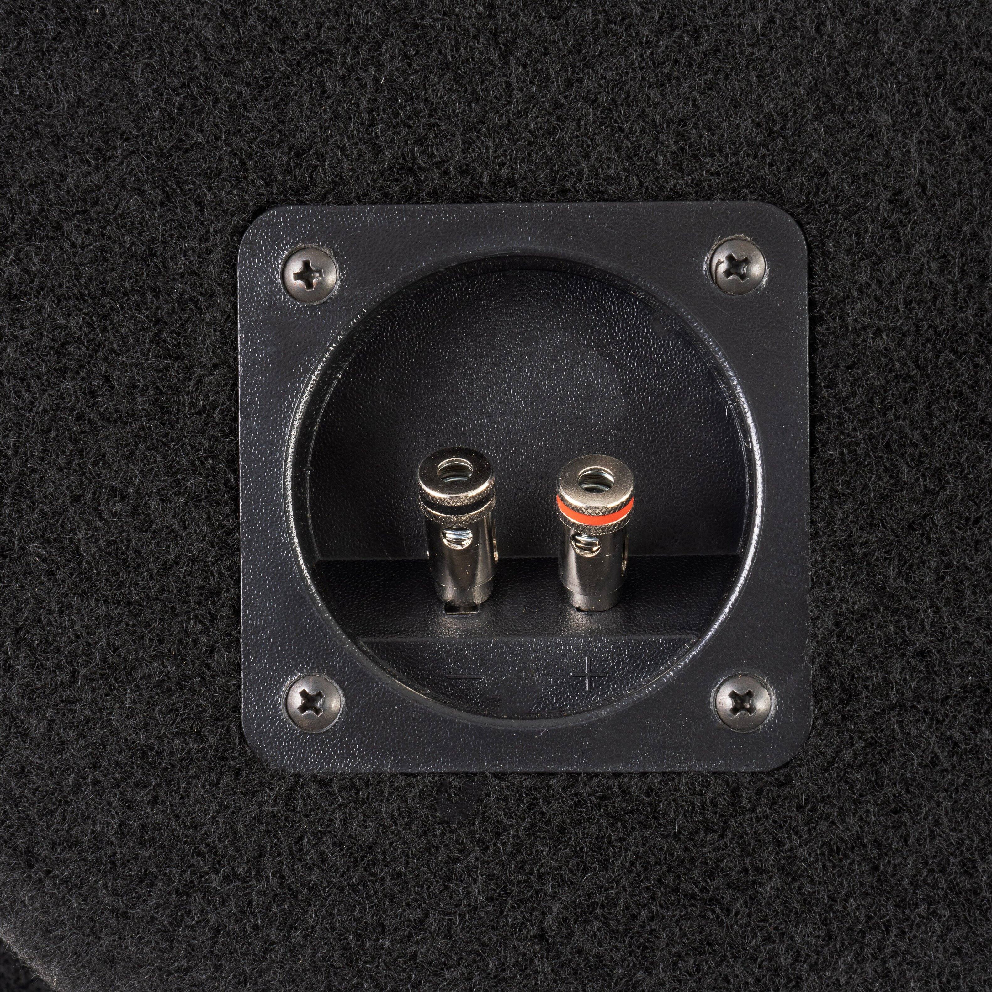 Alt View 1. NVX - Custom Fit 700W RMS Dual 10in Sealed Loaded Subwoofer Enclosure for 2002-2018 Ram Quad and Crew Cab Trucks.