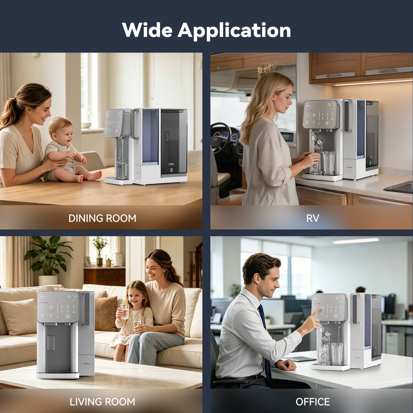 Wide Application

- DINING ROOM
- RV
- LIVING ROOM
- OFFICE