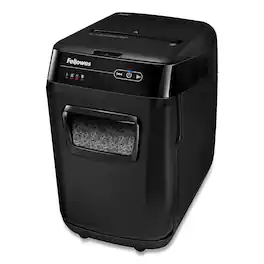 Fellowes - Automax 200m Auto Feed Micro-Cut Shredder, 200 Auto/10 Manual Sheet Capacity