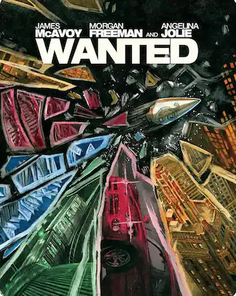 Front. Wanted (Steelbook) - 4K Blu-Ray.