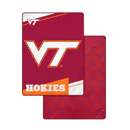Pegasus - Virginia Tech Hokies 60" x 80" Diagonal Ghost Checkered Two-Sided Blanket - Multicolor