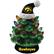 Front. Evergreen Enterprises - Iowa Hawkeyes 8" Light Up Ceramic LED Christmas Tree - Multicolor.