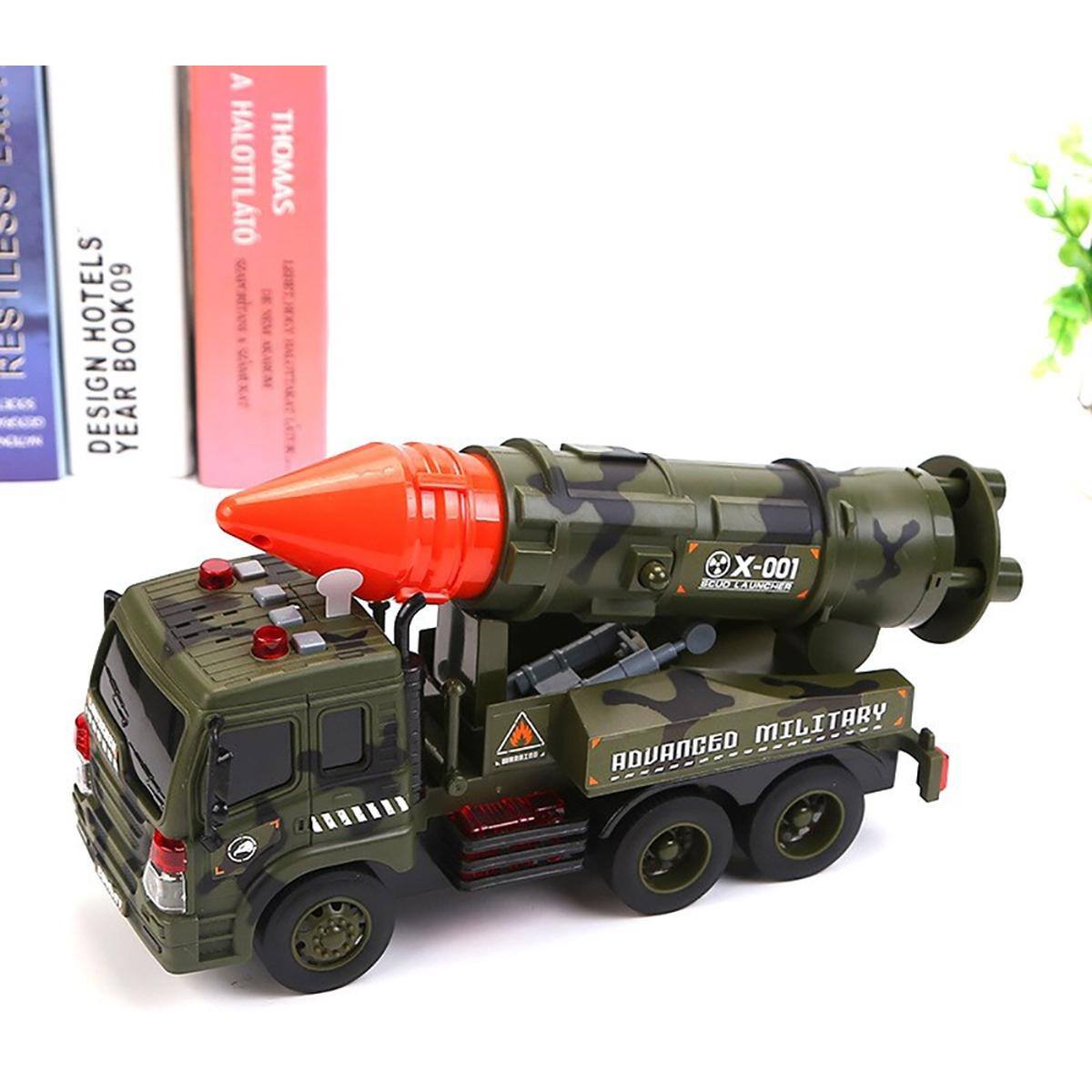 1. HOTELS BOOK 09 DESIGN YEAR A HALOTTLAT THOMAS CUT
2. LIRTHLY - iM BUEM X-001 ER m MILITARY ADVANCED

Corrected text from the image:
- A THOMAS
- DESIGN HOTELS YEAR BOOK 09
- ADVANCED MILITARY
- X-001
- ROCKET LAUNCHER