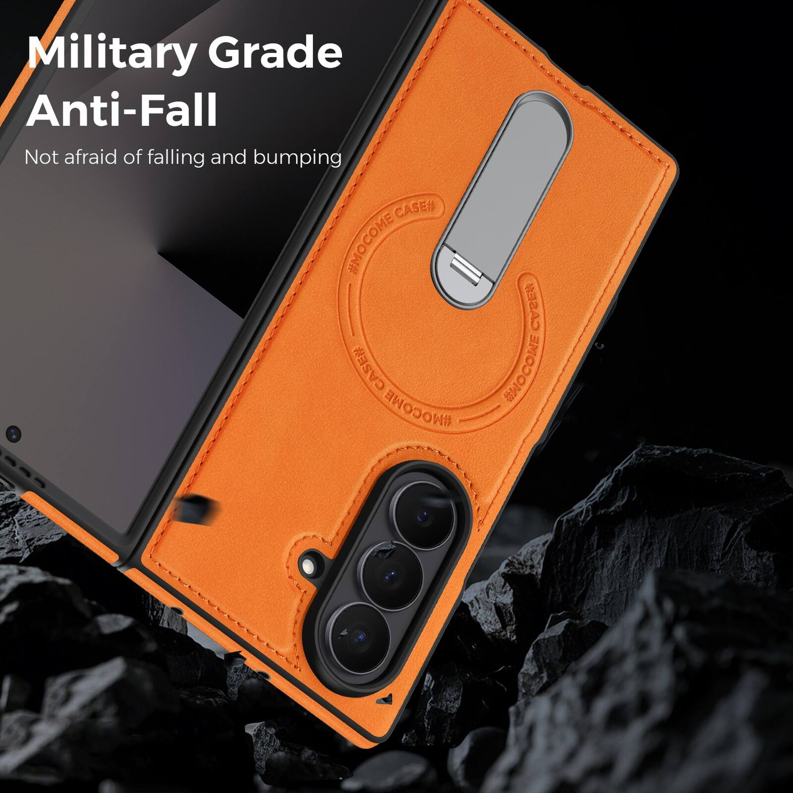 Military Grade Anti-Fall  
Not afraid of falling and bumping  

CASE# #MOCOME CASE# #MOCOME CASE# #WOCOWE