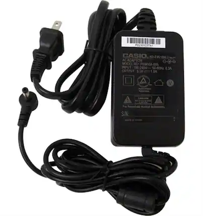P02303237A1
CASIO AD-E95100LU
AD-E9 95 100LU
AC ADAPTOR
MODEL NO: PSM10A-095
INPUT: 100-240V- 50-60Hz 0.3A
OUTPUT: 9.5V 1.0A
CAUTION: 5!
For household musical instruments
S/N: MACE I CHINA