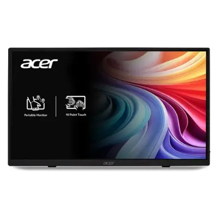 acer, Portable Monitor, 10 Point Touch