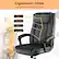 Ergonomic Chair: Separated Zones for Optimal Support - Neck, Shoulder, Back, Lumbar