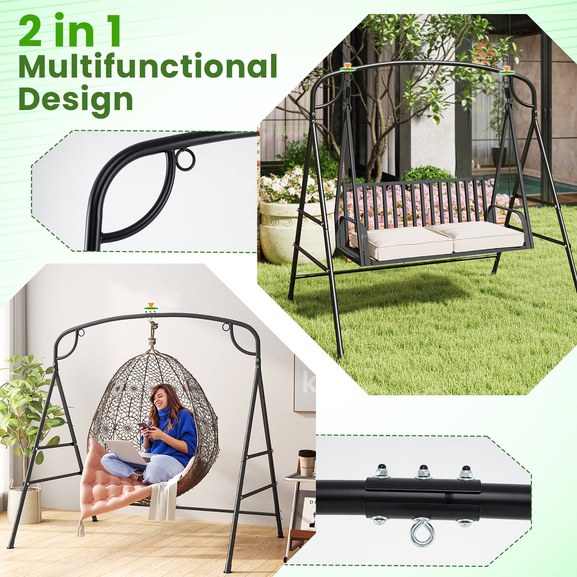 2 in 1 Multifunctional Design