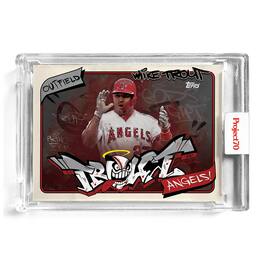 MLB Topps Project70 Card 302 | 1974 Mike Trout by SoleFly - Red