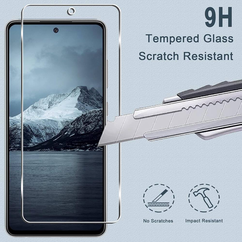 9H  
Tempered Glass  
Scratch Resistant  

No Scratches  
Impact Resistant