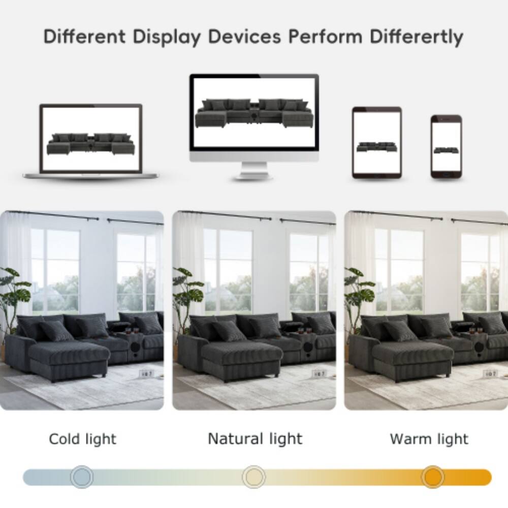 Different Display Devices Perform Differently

Cold light

Natural light

Warm light