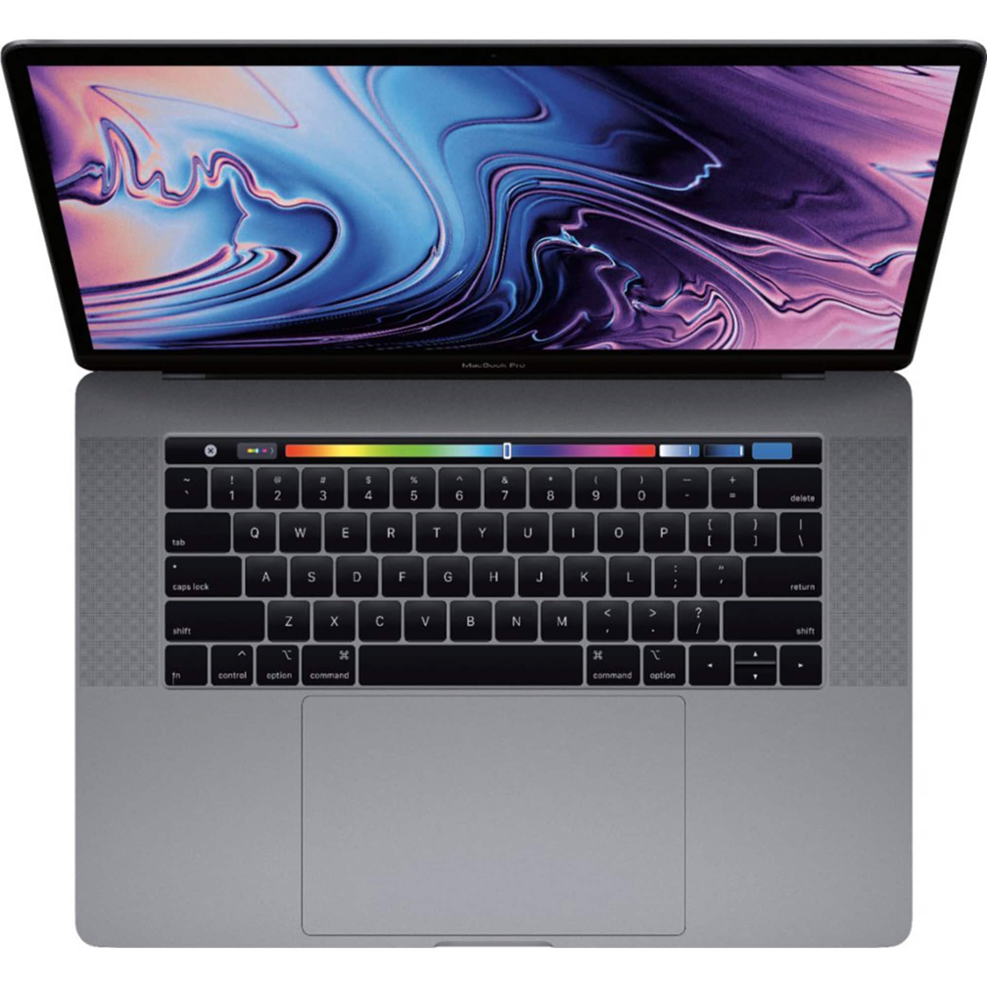 Apple - MacBook Pro 15.4" (2019) Refurbished 2880x1800 - Intel 9th Gen Core i7 with 32GB Memory - RadeonPro555X - 256GBSSD - Space Gray - Front_Zoom